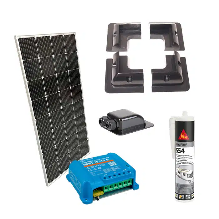 Kit placa solar autocaravana